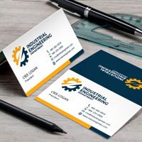 Folded Business Cards