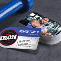 Half-Circle Side Business Cards