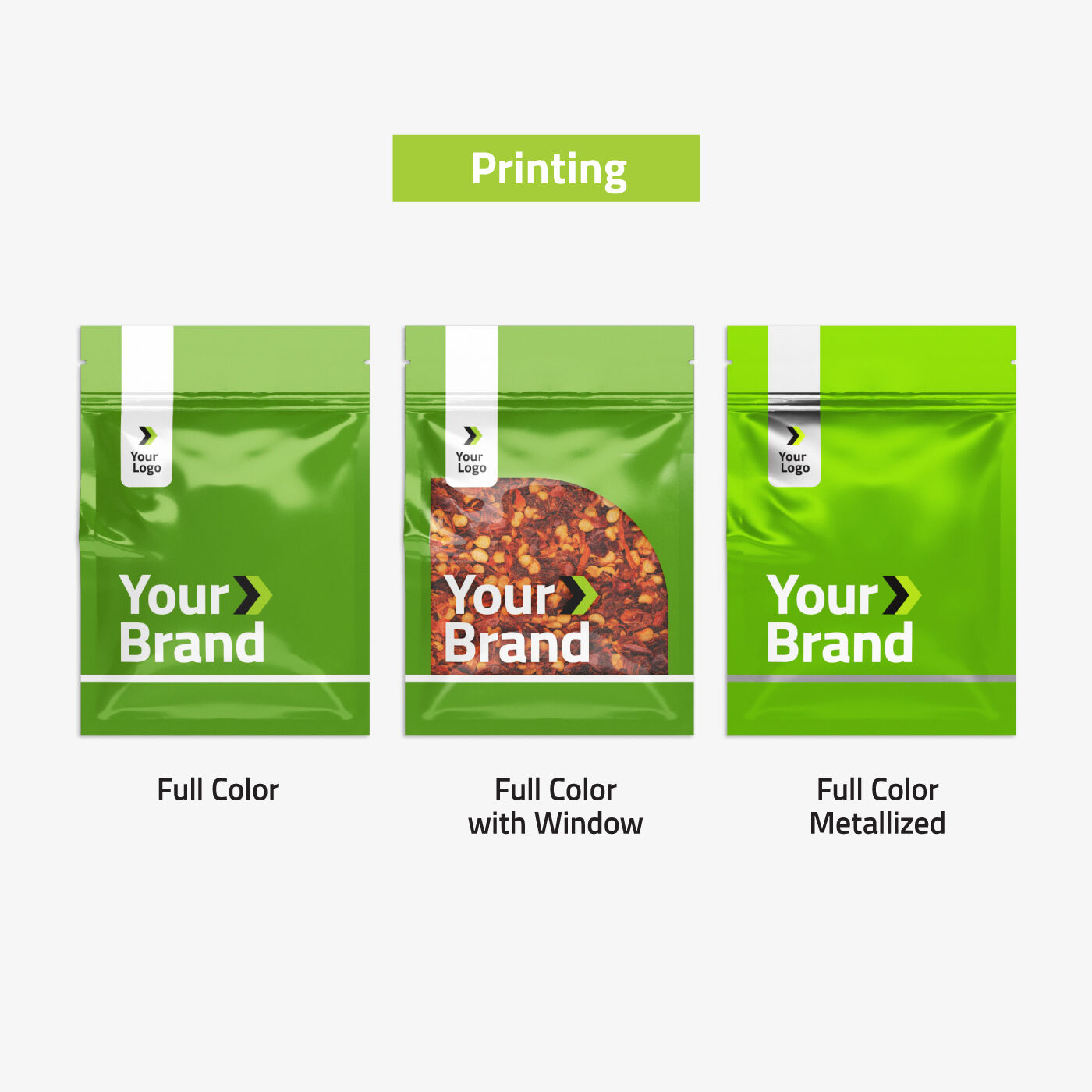 Child-Resistant Flat Pouch Printing