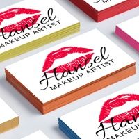 Painted Edge Business Cards