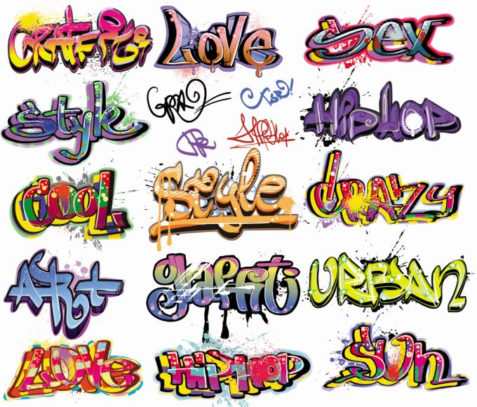 graffiti vector