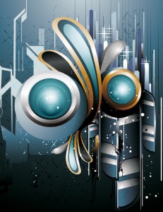 vector flyer background