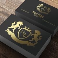 Foil Business Cards