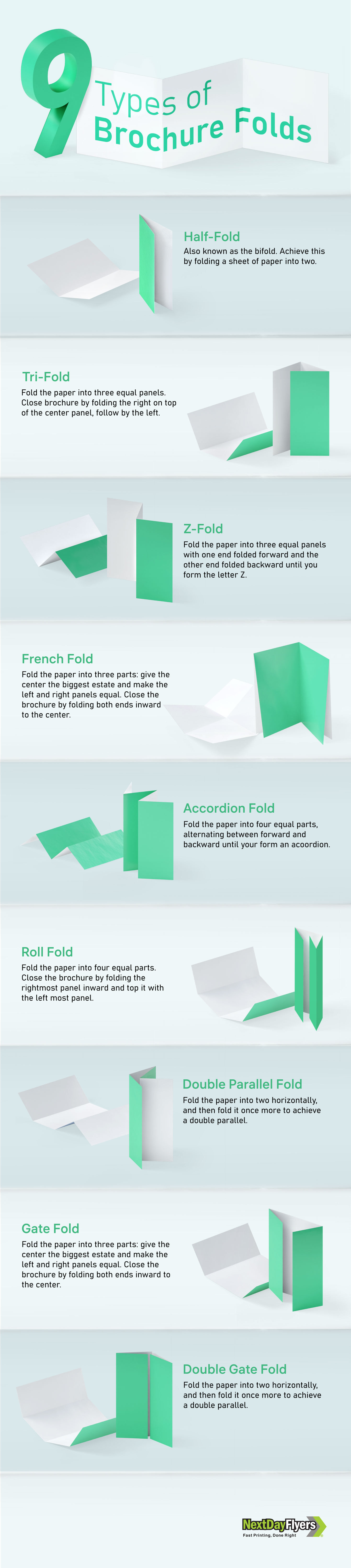 Brochure Folds