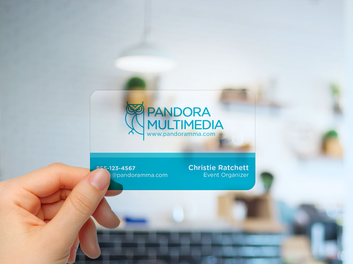 Clear Plastic Business Cards