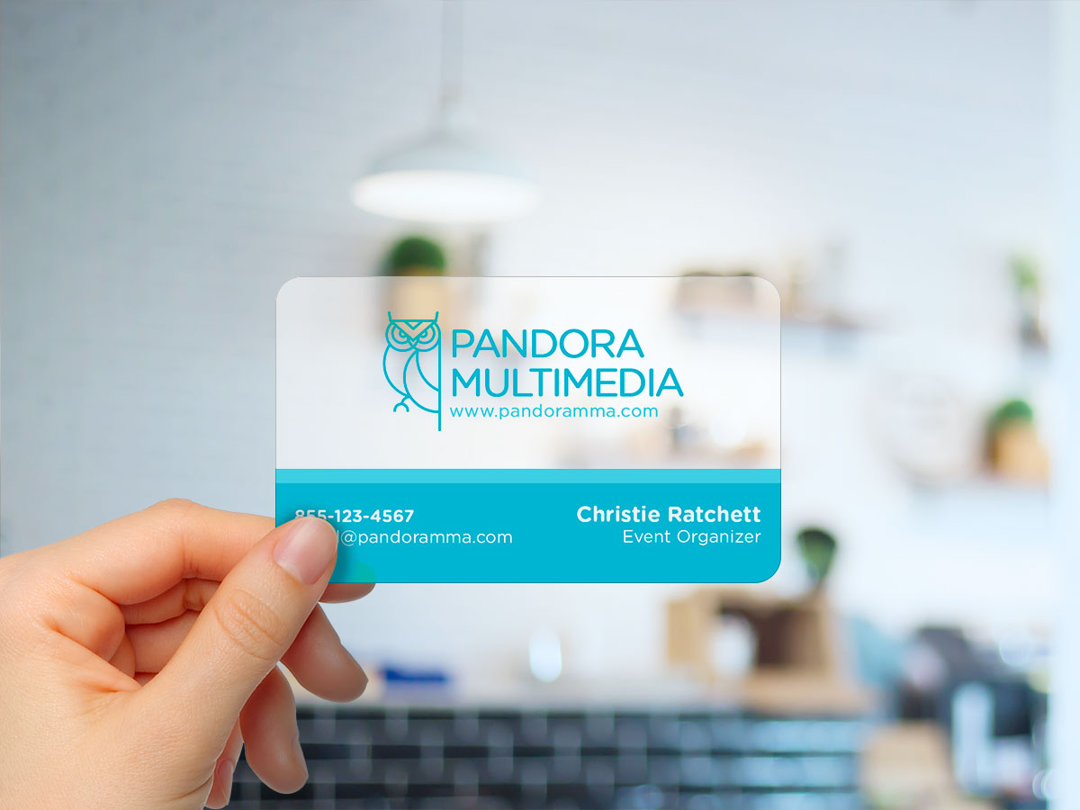 Frosted Plastic Business Cards