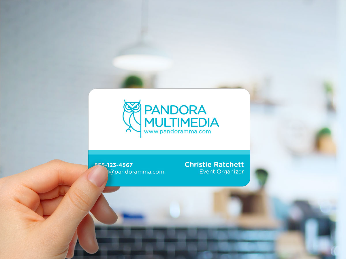 White Plastic Business Cards
