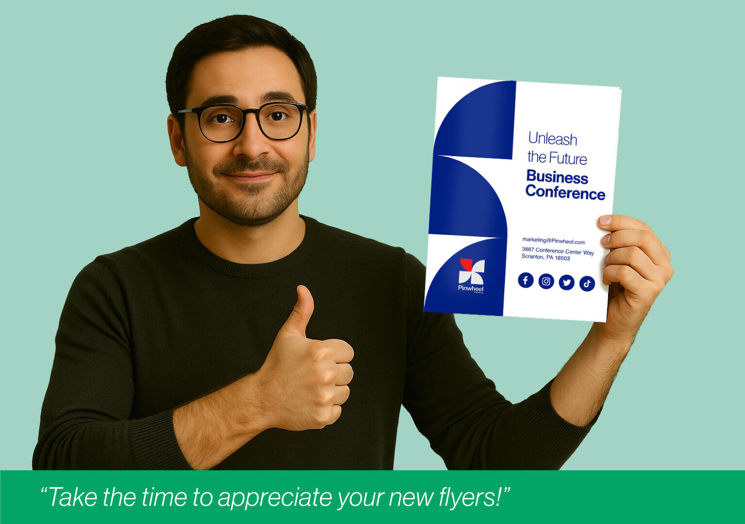 Take the time to appreciate your new flyers