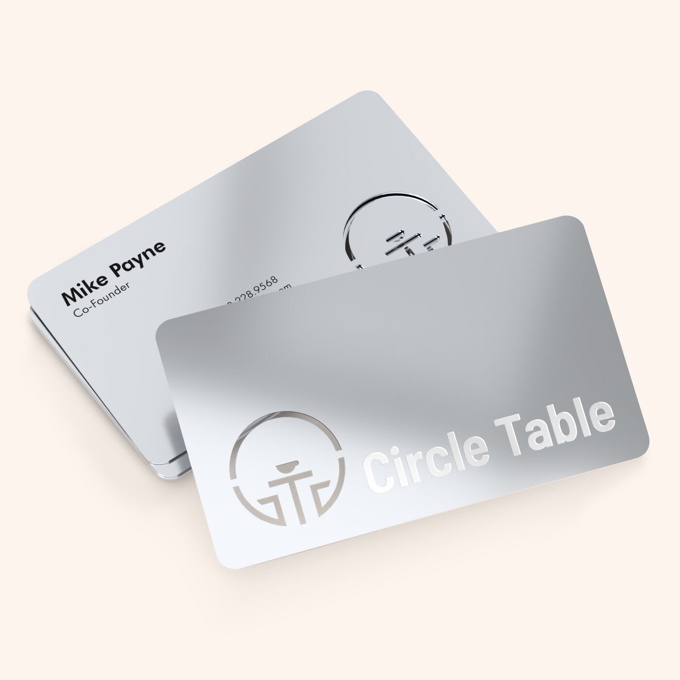Custom Metal Business Cards