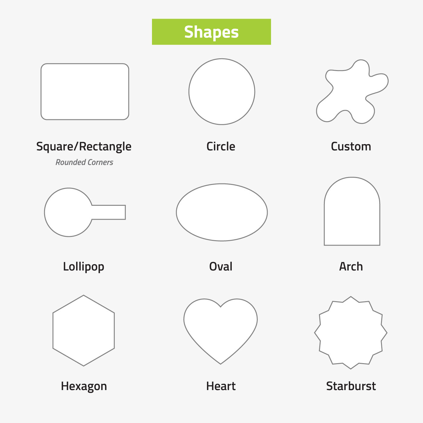 Roll Shapes