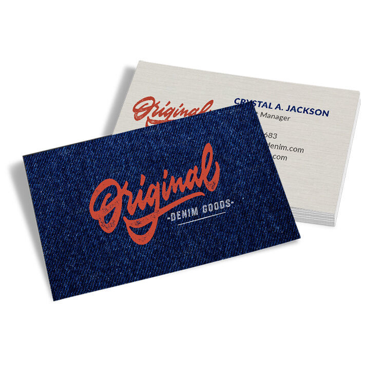 Silk Business Cards