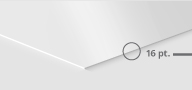 16 pt. silk laminated cardstock