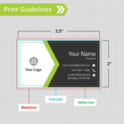 Business Cards Print Guidelines