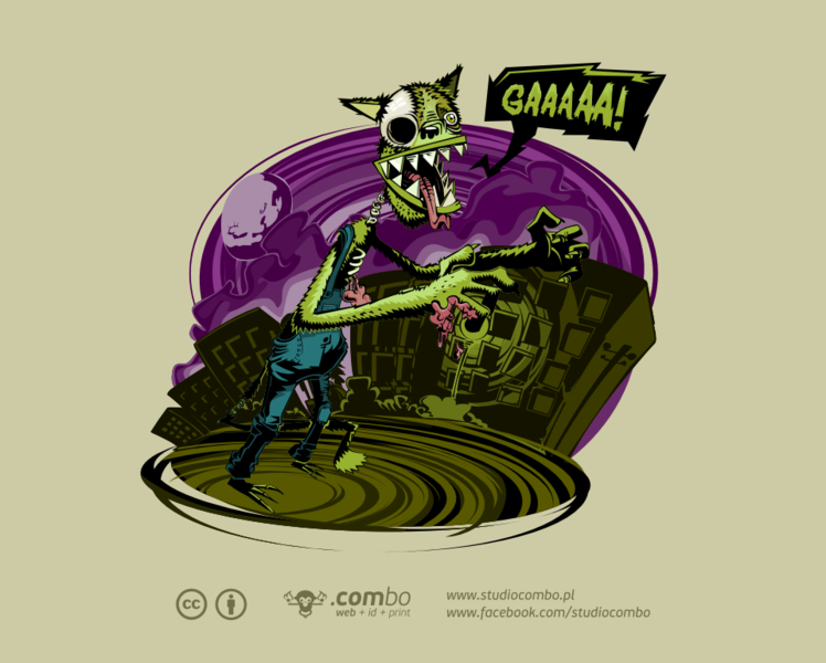 monster Halloween vector