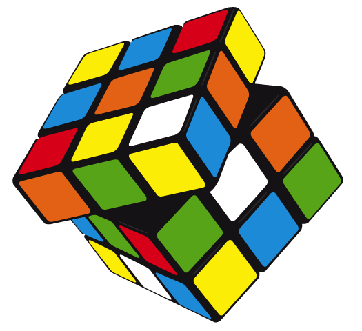 rubik cube vector