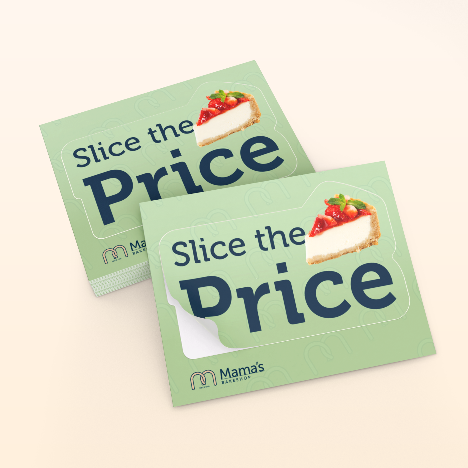 Kiss Cut Discount Labels