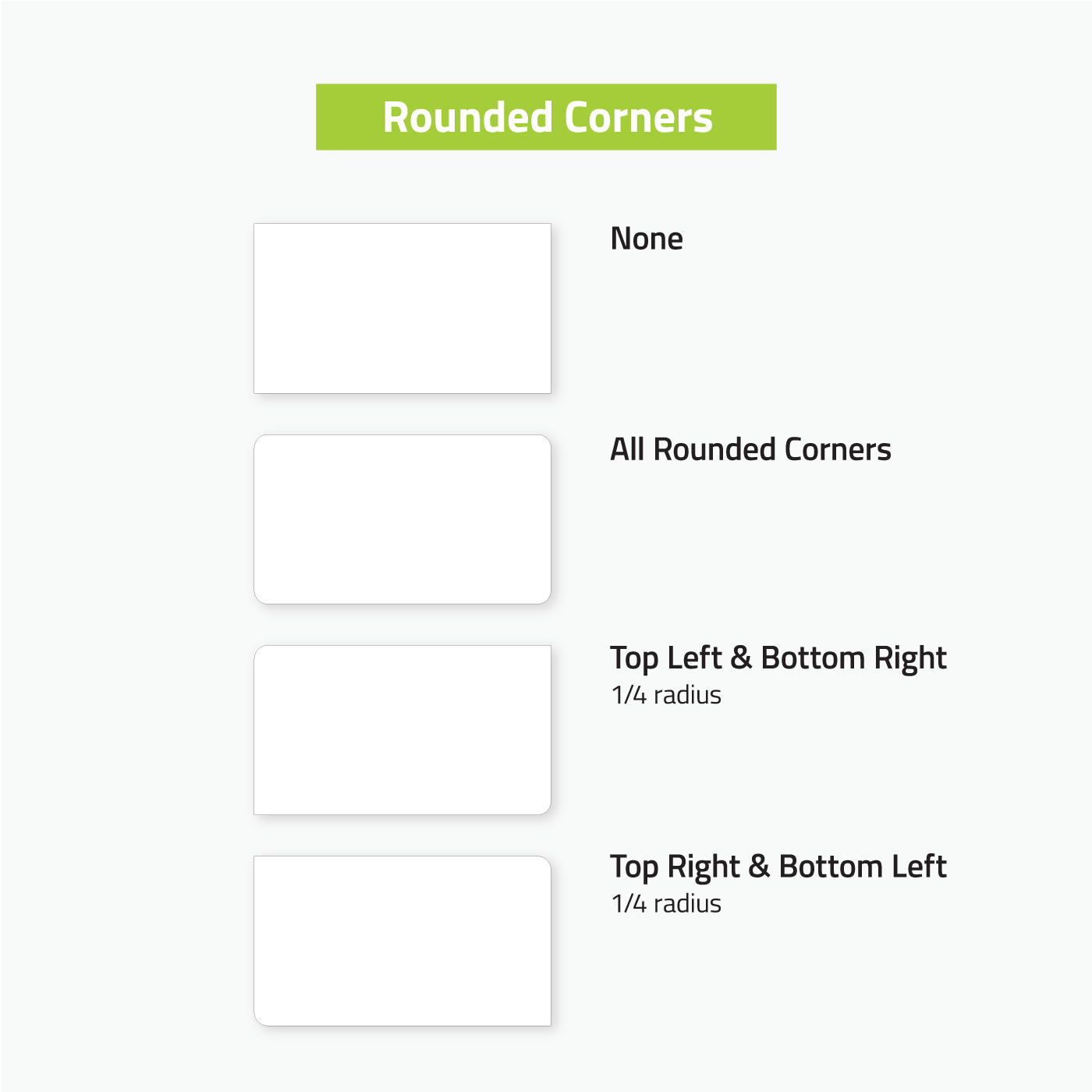 rounded corner
