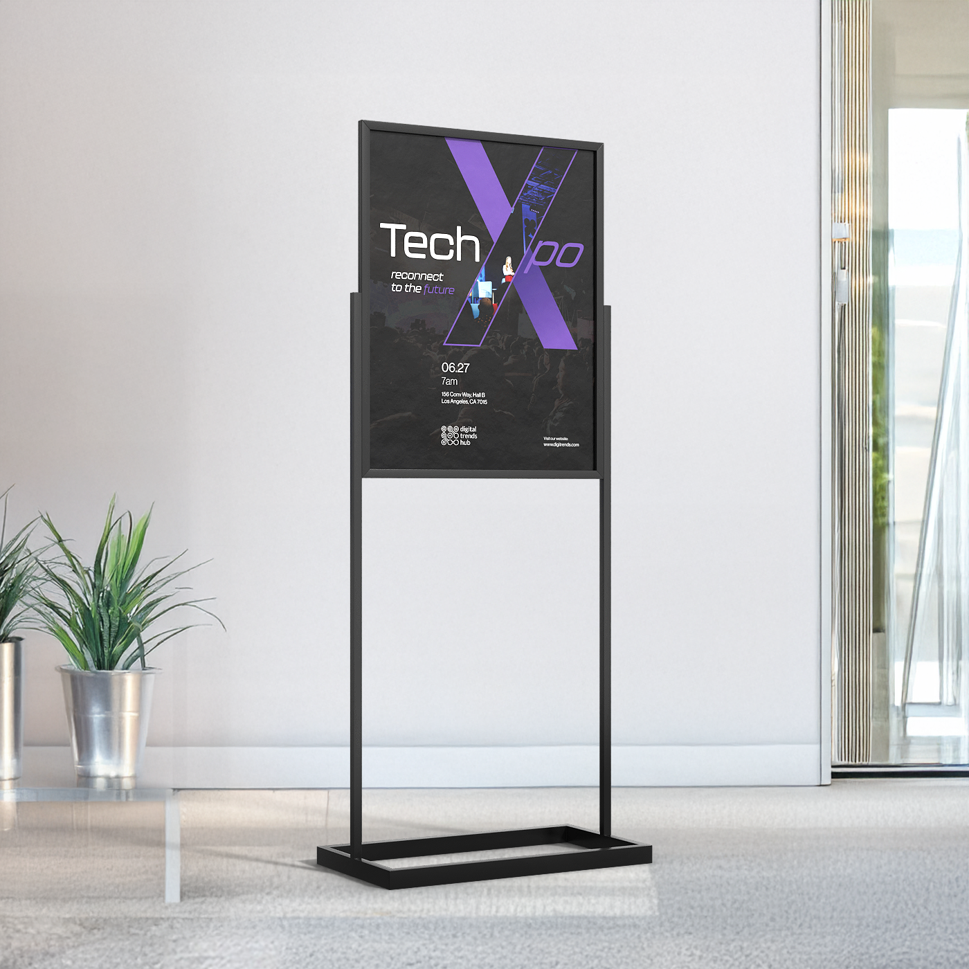 poster display stand