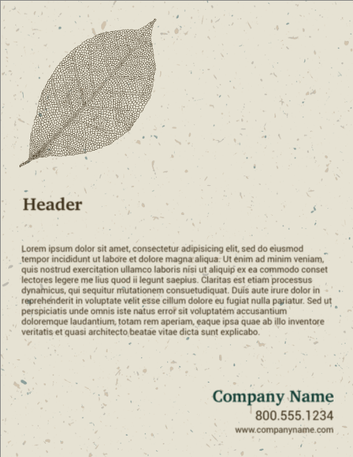 Vintage Postcards design template main image