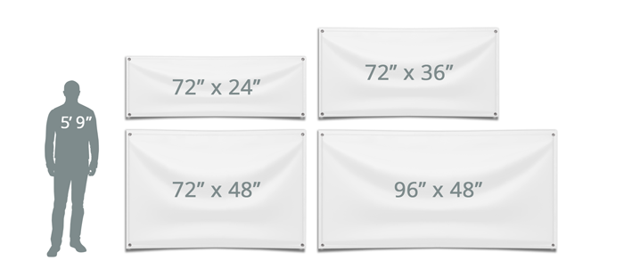 Vinyl Banner Size Options